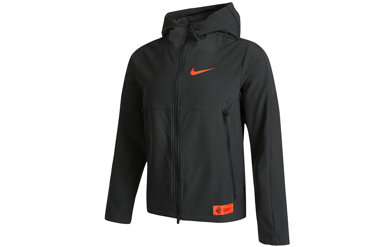 Nike Black Hooded Woven Jacket for Training DH1384-010 圖 4