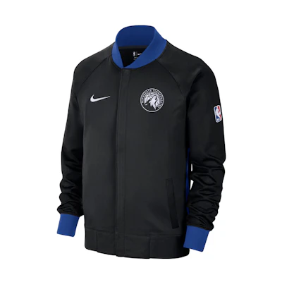 Nike Black Letter Print Outdoor Casual Sports Zip-Up Jacket DN8411-010