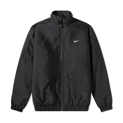 Nike Black Logo Bomber Jacket Casual Long Sleeve Outerwear DN1266-011