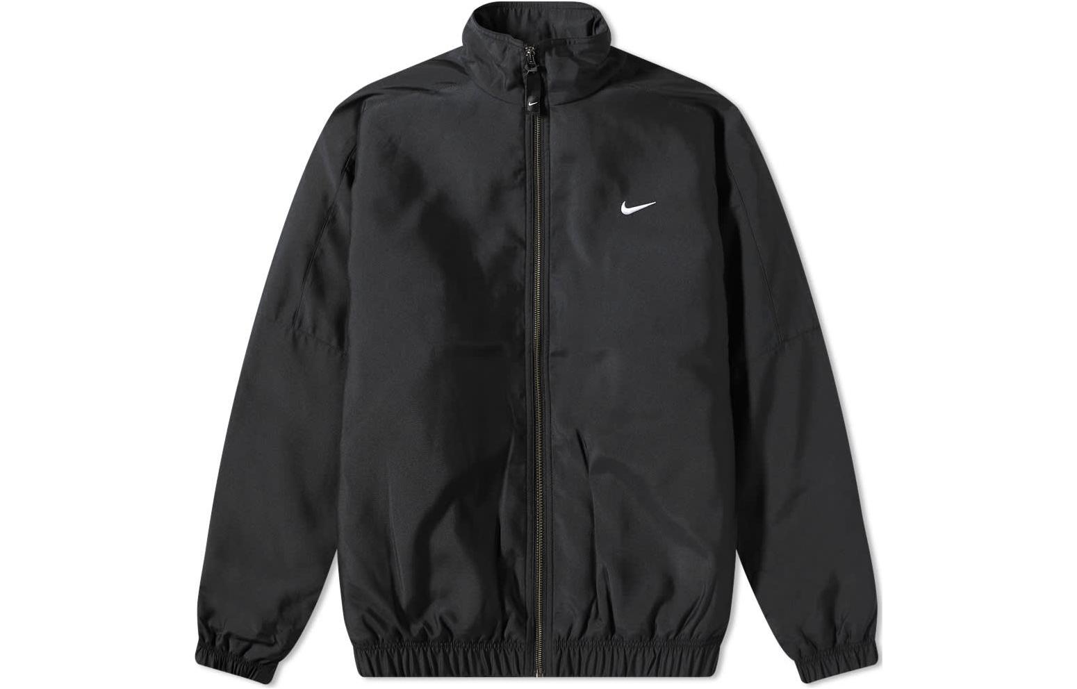 Nike Black Logo Bomber Jacket Casual Long Sleeve Outerwear DN1266-011 圖 2