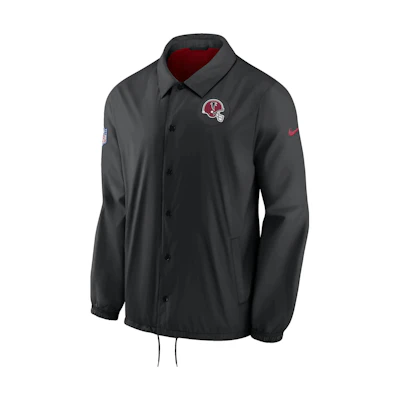 Nike Black Long-Sleeve Logo Print Polo Jacket NS5899NQ96-99L