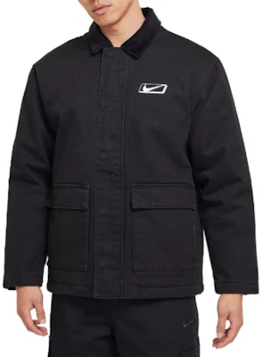耐克黑色宽松版长袖工装夹克带标志印花 HQ2953-010 Purchase 耐克黑色宽松版长袖工装夹克带标志印花 HQ2953-010