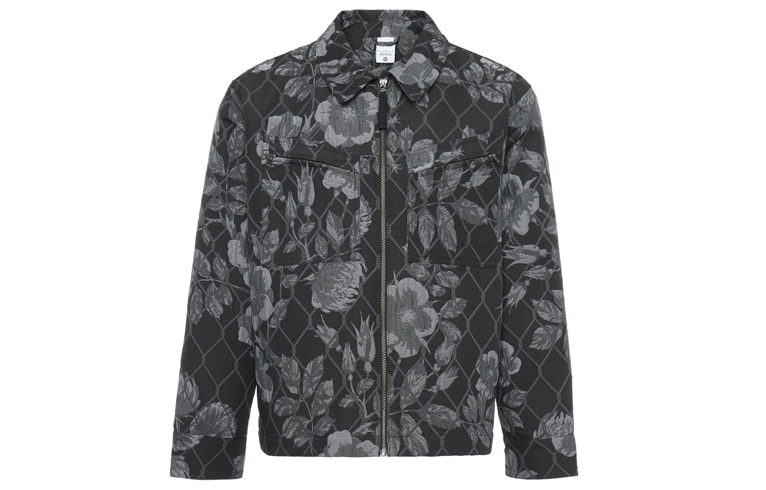 Order Nike 黑色印花防水多口袋休閒夾克 FN2673-010