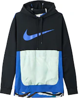 Nike Black Pullover Casual Logo Sweatshirt with Colorblock Design DM8132-010 Nike Black Pullover Casual Logo Sweatshirt with Colorblock Design DM8132-010