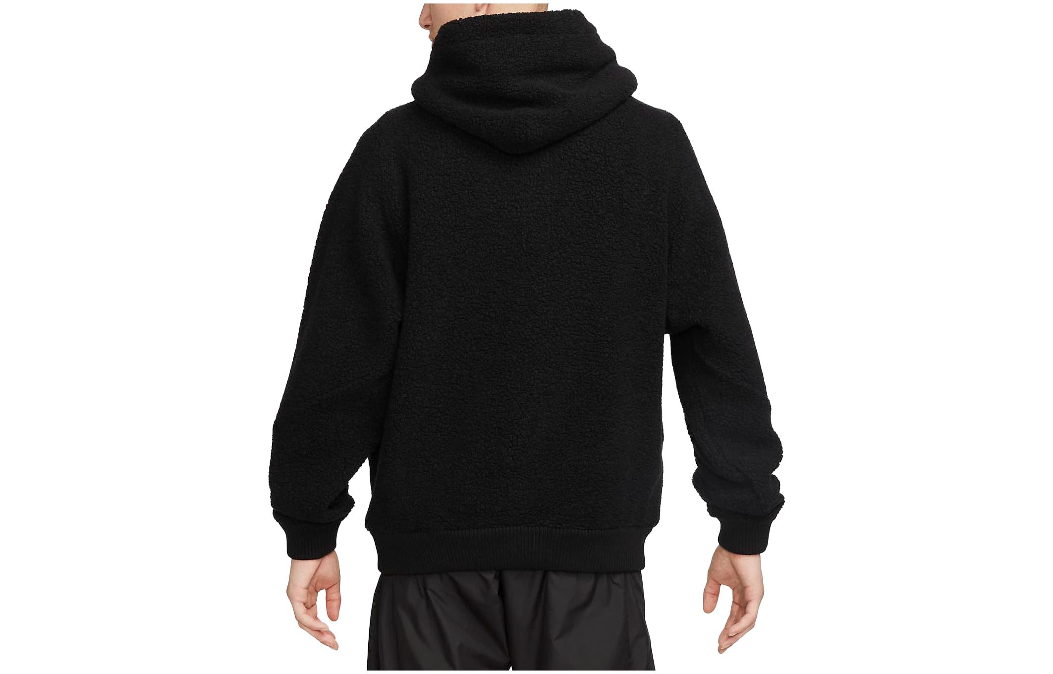 Nike Black Pullover Hoodie Solid Color DV7474-010 圖 3