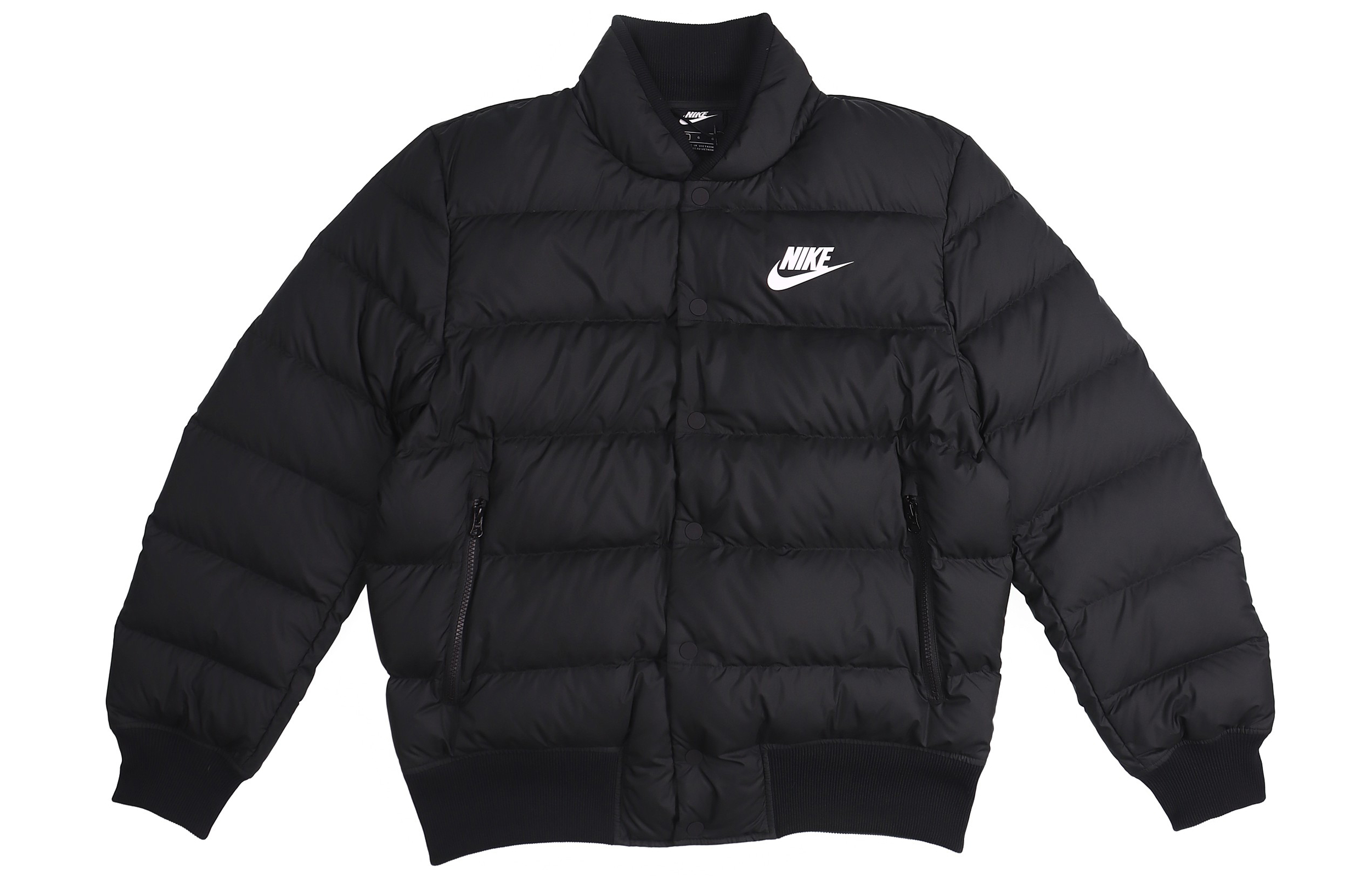 Order Nike Black Quilted Down Jacket Short Windproof Thermal Winter Coat DC1292-010