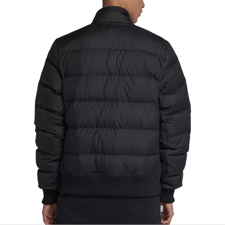 Nike Black Quilted Down Winter Jacket for Men 928820-010 圖 5