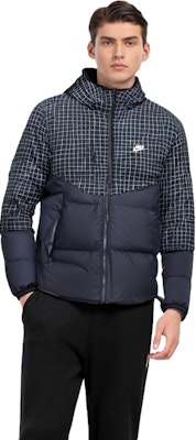 耐克黑色绗缝连帽羽绒服冬季运动装 DD6964-010 Details for 耐克黑色绗缝连帽羽绒服冬季运动装 DD6964-010