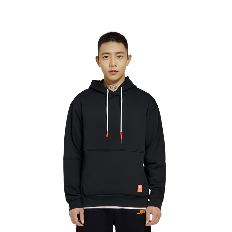 Nike Black Retro Vintage Hoodie with Pocket CK6746-010 圖 6