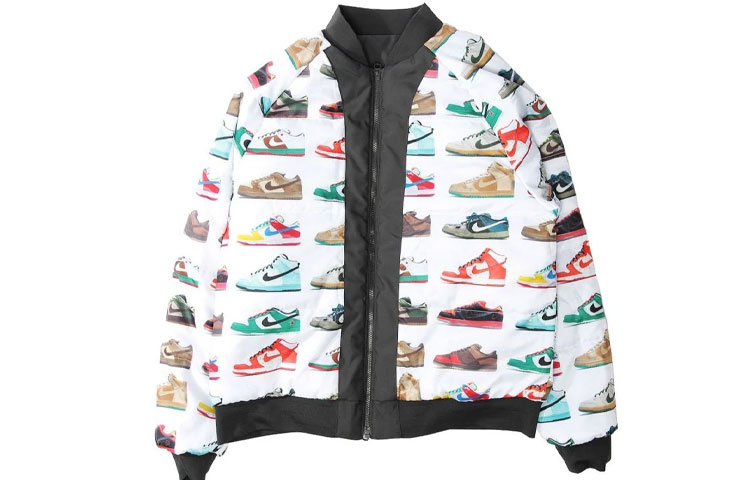 Lookbook Nike 黑色雙面拉鍊長袖外套 休閒運動風格 CV4358-084