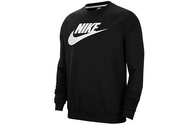 Nike Black Running Training Crewneck Sweatshirt CU4474-010