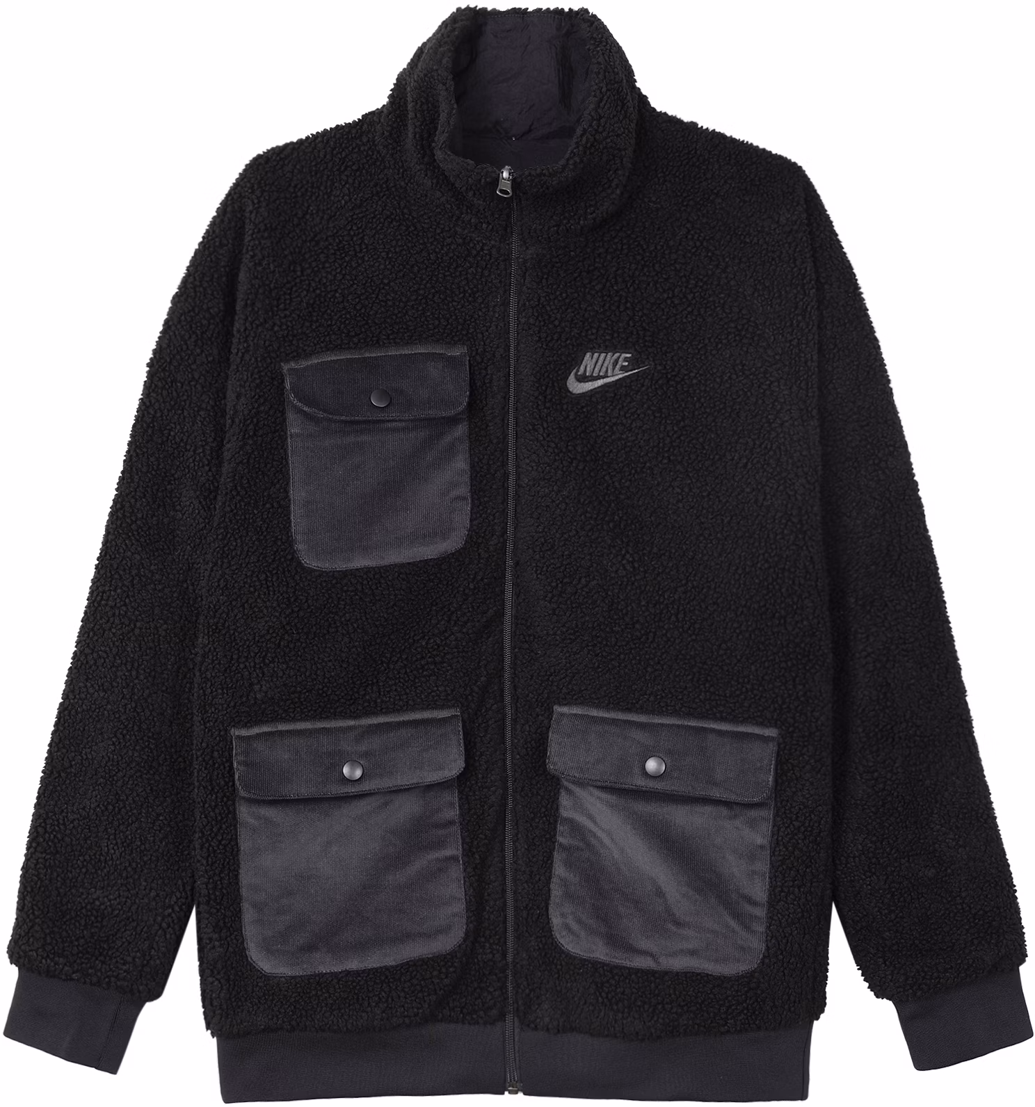 nike-black-sherpa-fleece-zip-jacket-dz-4713-010