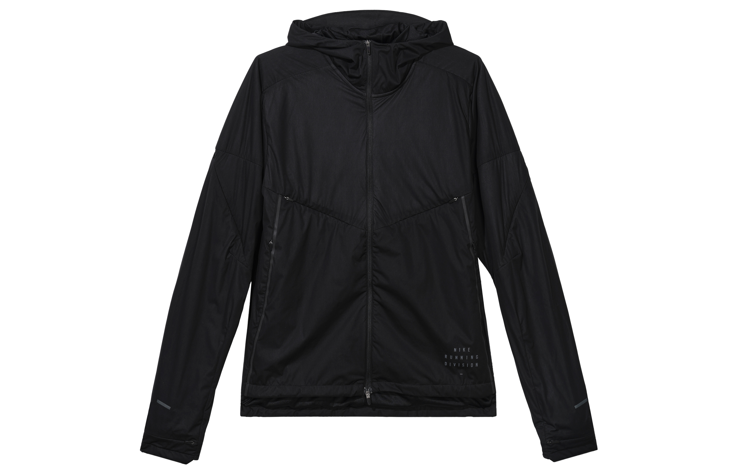 Nike Black Solid Color Breathable Running Sports Jacket CU7890-010 圖 2