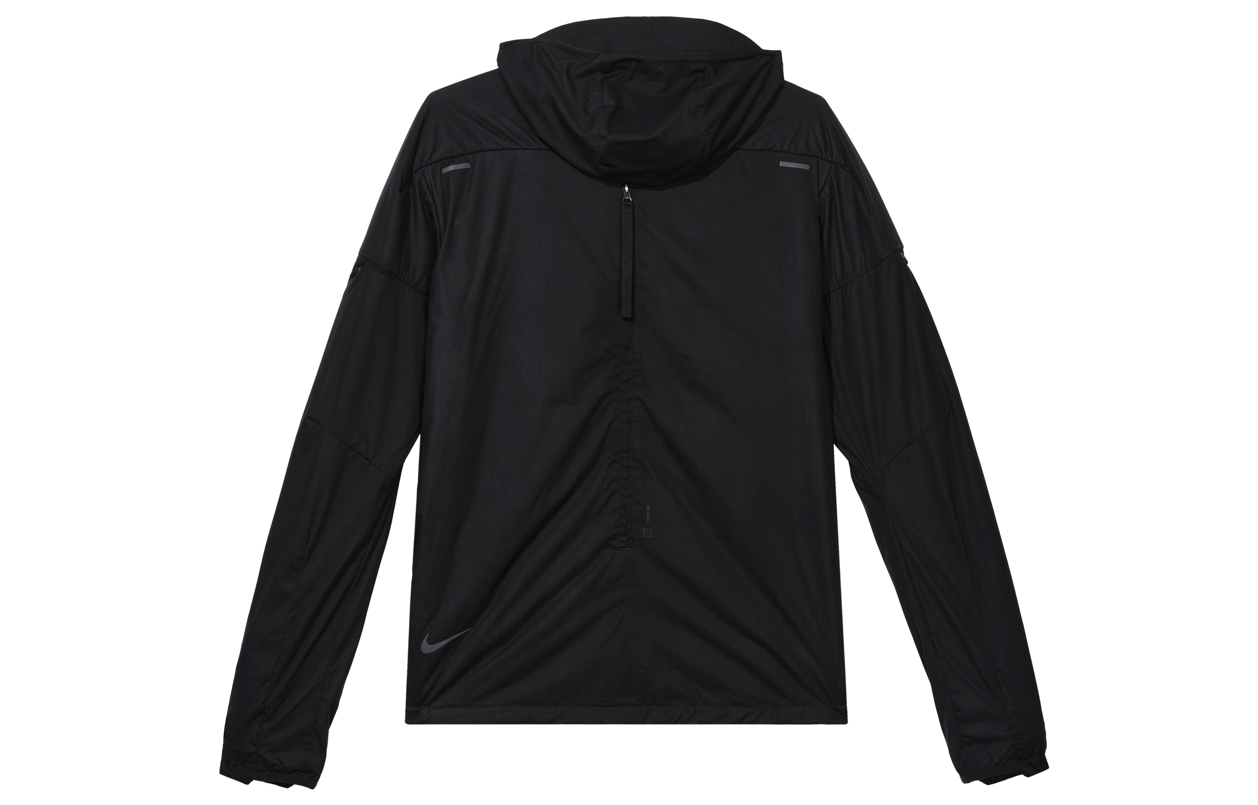 Nike Black Solid Color Breathable Running Sports Jacket CU7890-010 圖 3