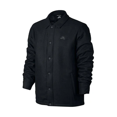 Nike Black Solid Color Warm Casual Jacket 800983-010