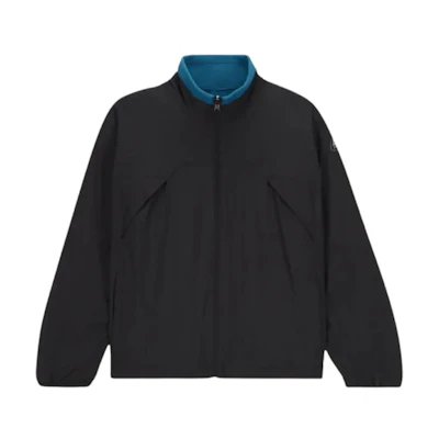 Nike Black Solid Full-Zip Long Sleeve Jacket DV9214-010