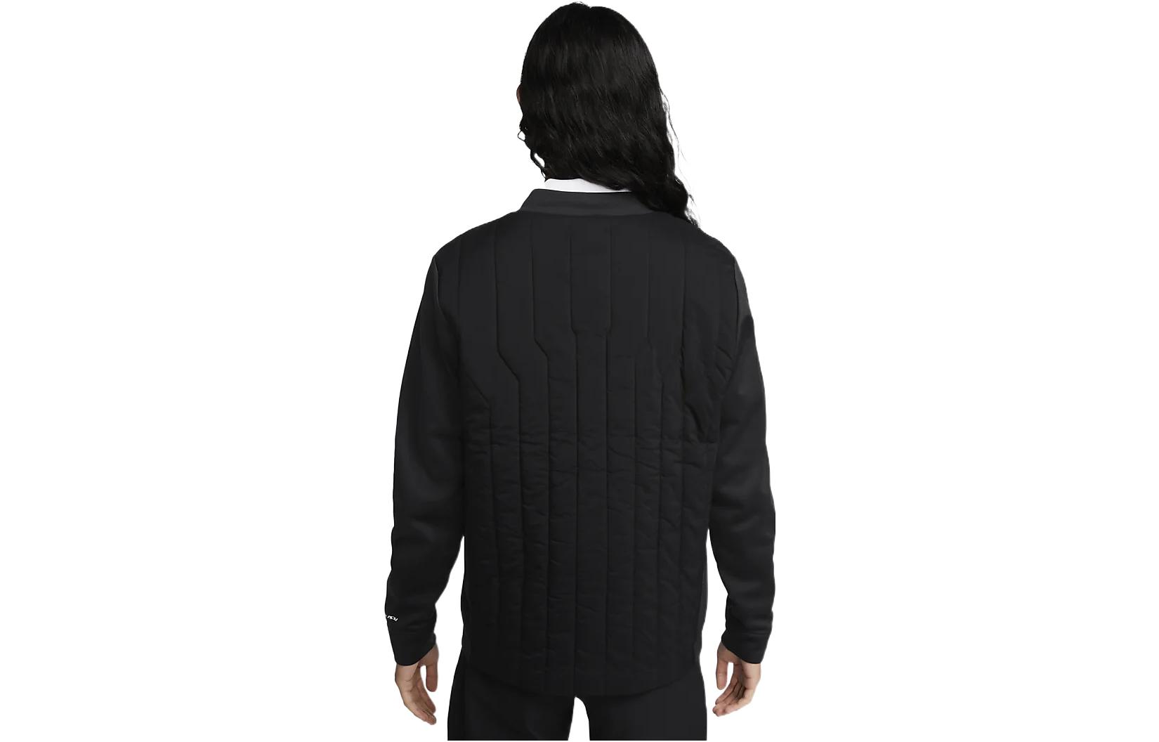 Lookbook Nike 黑色純色Logo拉鍊外套 DN1954-010