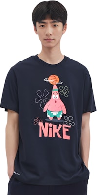 Nike 黑色海綿寶寶派大星印花復古短袖T恤 CJ9267-010 Details for Nike 黑色海綿寶寶派大星印花復古短袖T恤 CJ9267-010