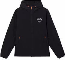 Nike Black Sports Hoodie Jacket with Back Letter Print FV3970-010