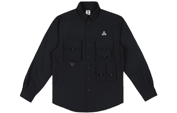 Nike Black Spring Waterproof Sports Logo Casual Outdoor Utility Jacket DB1014-010 圖 2