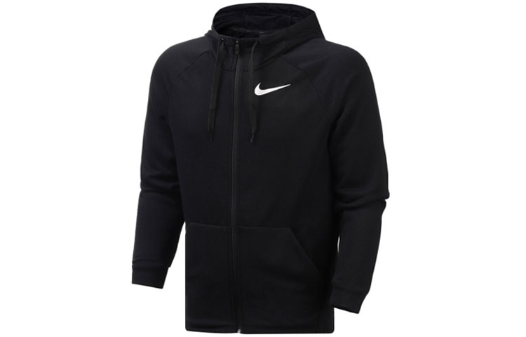Nike Black Training Running Breathable Hooded Jacket BV2759-010