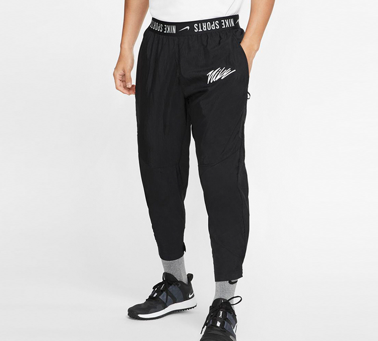Nike Black Woven Training Pants with Side Swoosh Logo. CJ4630-010 圖 5