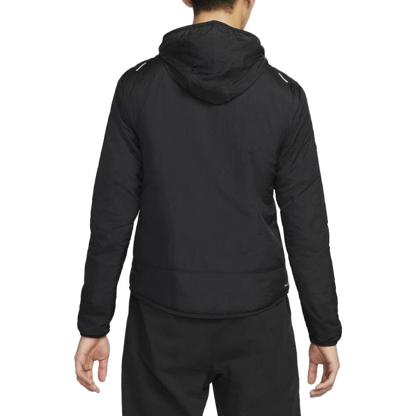 Nike Black Zip-Up Hoodie Jacket with Logo Print Design DJ0570-010 圖 6