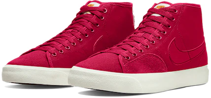 Lookbook Nike Blazer Mid 高筒 板鞋 男女款 玫瑰紅色