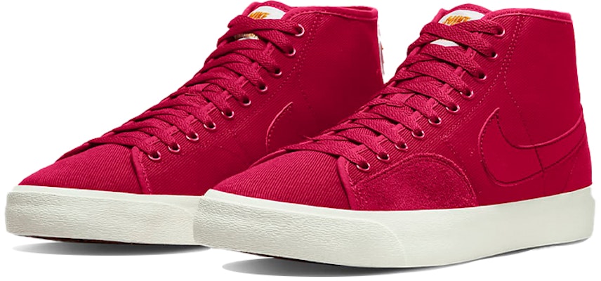 나이키 블레이저 코트 미드 프리미엄 SB '미스틱 히비스커스' DH7479-600 Lookbook 나이키 블레이저 코트 미드 프리미엄 SB '미스틱 히비스커스' DH7479-600