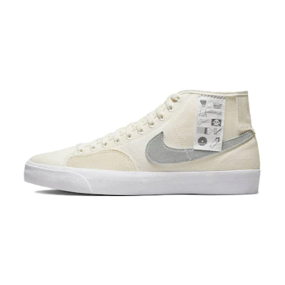 Nike Blazer Court Mid PRM SB 'Warning Label'