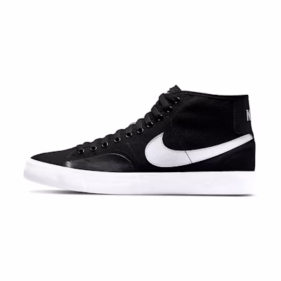 Nike Blazer Court Mid SB 'Black White'