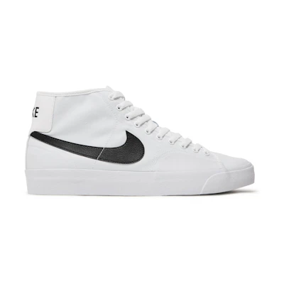 Nike Blazer Court Mid SB 'White Black'