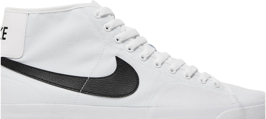 Nike Blazer Court Mid SB 'White Black' DC8901-100 Order Nike Blazer Court Mid SB 'White Black' DC8901-100