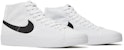 Nike Blazer Court Mid SB 'Putih Hitam' DC8901-100