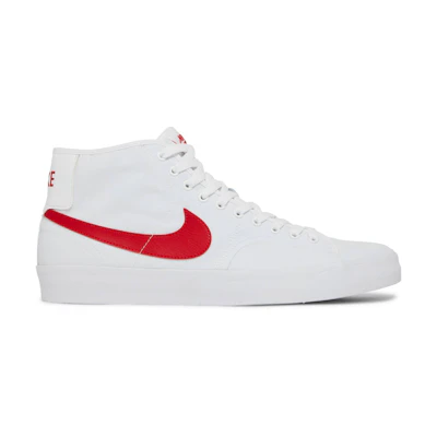 Nike Blazer Court Mid SB 'White University Red'