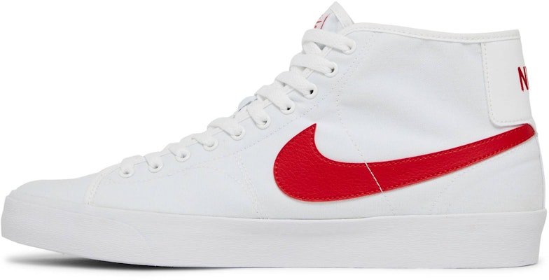 Nike Blazer Court Mid SB 'Putih University Merah' DC8901-101 Lookbook Nike Blazer Court Mid SB 'Putih University Merah' DC8901-101