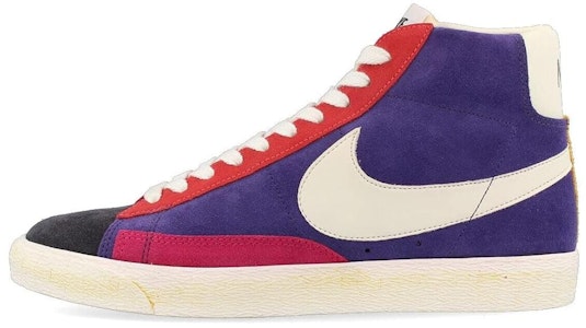 耐克Blazer高帮麂皮复古QS '蓝色' 508220-010 Buy 耐克Blazer高帮麂皮复古QS '蓝色' 508220-010
