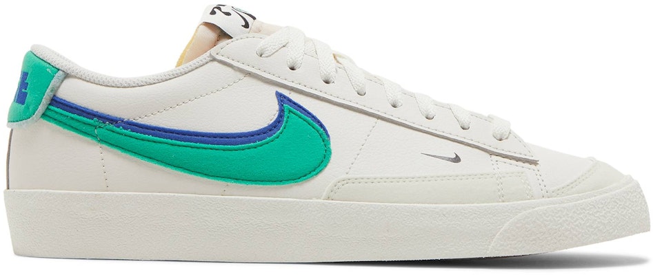 Nike Blazer Low 72 Double Swoosh 'Sail Green Blue' DO9777-001 Buy Nike Blazer Low 72 Double Swoosh 'Sail Green Blue' DO9777-001