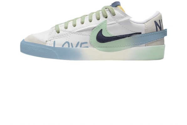 Nike Blazer Low 77 Jumbo 'Aviation Notebook Blue Spray Paint' FD0378-121-458152 Buy Nike Blazer Low 77 Jumbo 'Aviation Notebook Blue Spray Paint' FD0378-121-458152