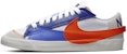 Nike Blazer Low 77 Jumbo 'Deep Royal Safety Orange' Lelaki & Wanita DV9122-181