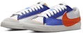 Nike Blazer Low 77 Jumbo 'Deep Royal Safety Orange' Lelaki & Wanita DV9122-181