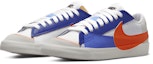 Lookbook Nike Blazer Low 77 Jumbo 'Deep Royal Safety Orange' Lelaki & Wanita DV9122-181