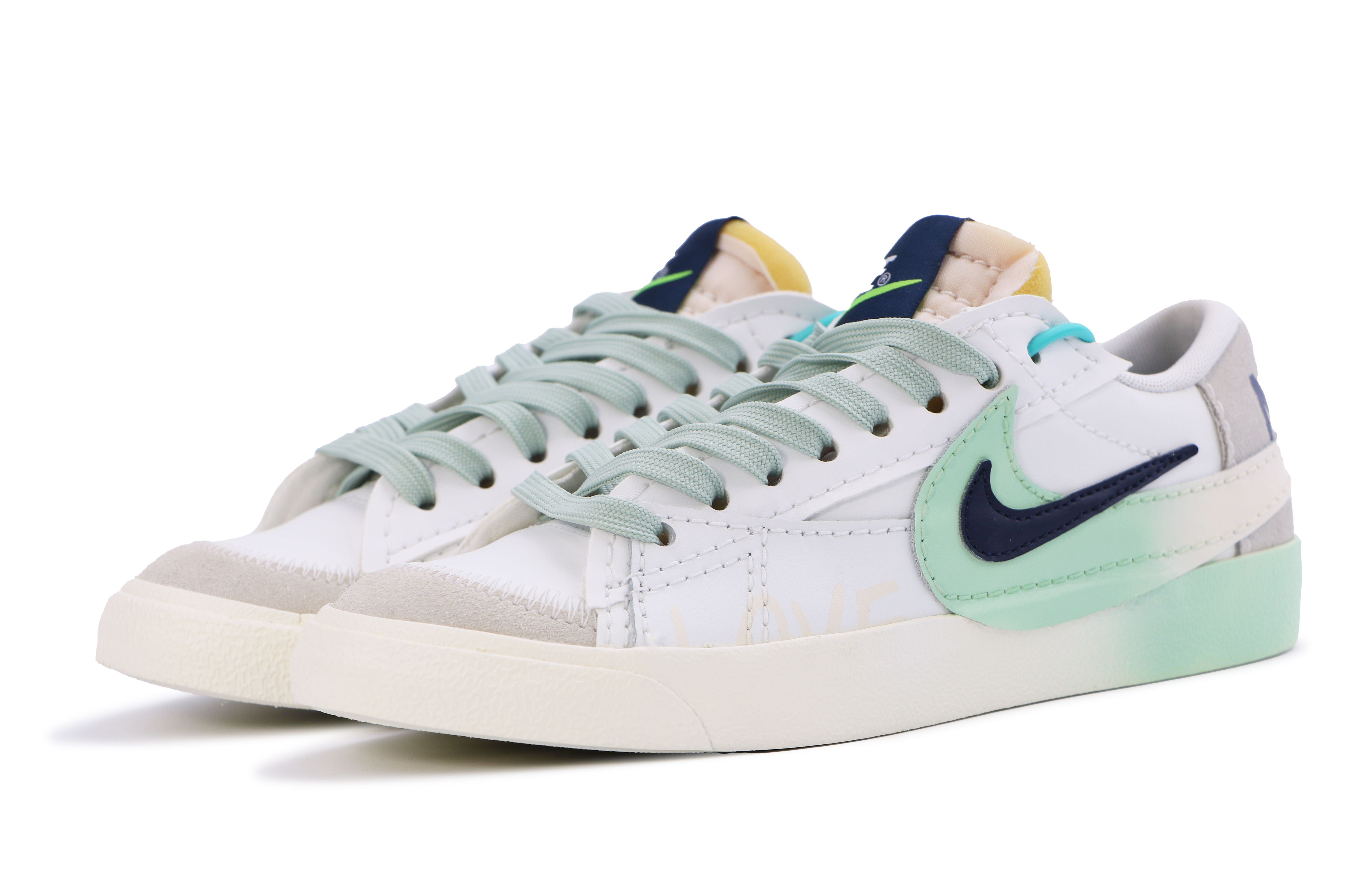 Lookbook Nike Blazer Low 77 Jumbo ''Journal de Vol Jaune Vert'' FD0378-121-484860
