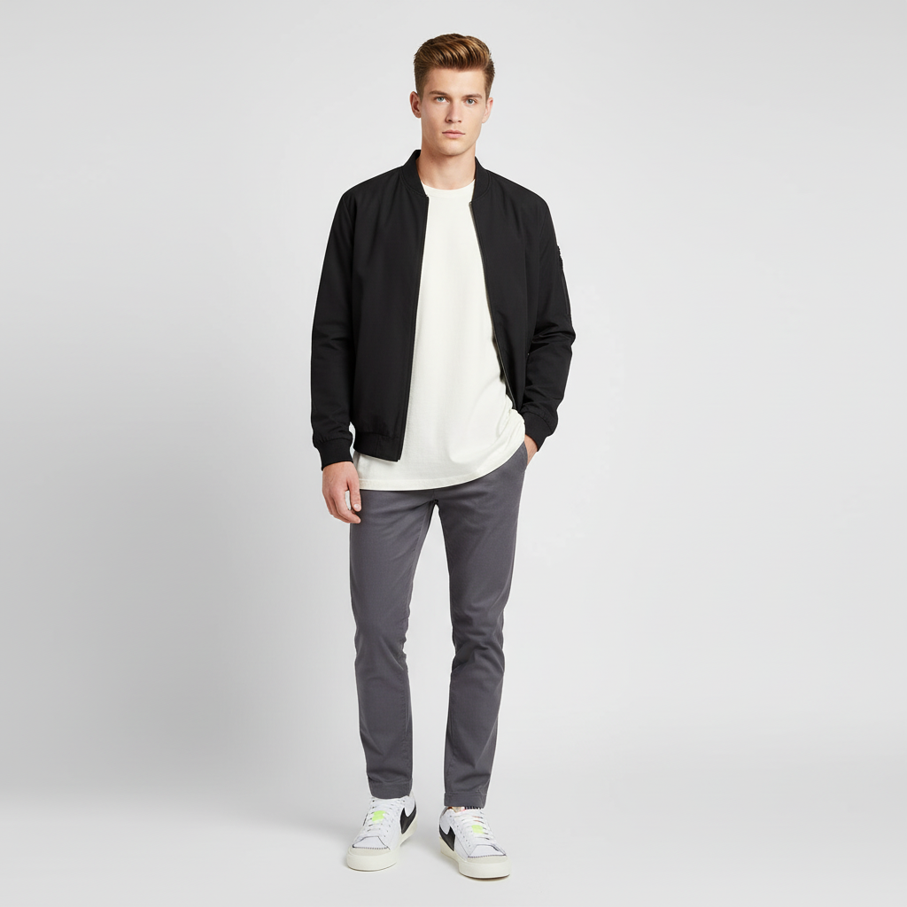 Lookbook 나이키 블레이저 로우 77 점보 '화이트 블랙' DN2158-101