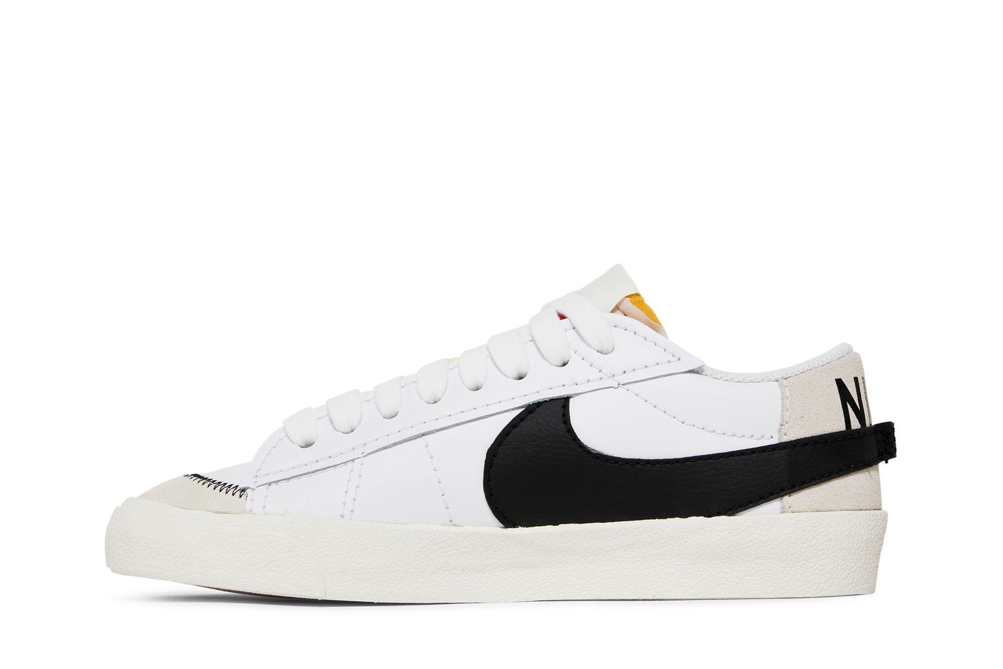 Shop Nike Blazer Low 77 Jumbo ''Bianco Nero'' DN2158-101