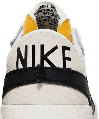 나이키 블레이저 로우 77 점보 '화이트 블랙' DN2158-101 1