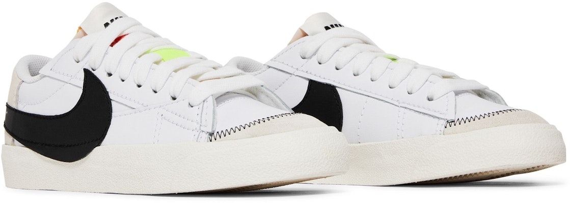 나이키 블레이저 로우 77 점보 '화이트 블랙' DN2158-101 2