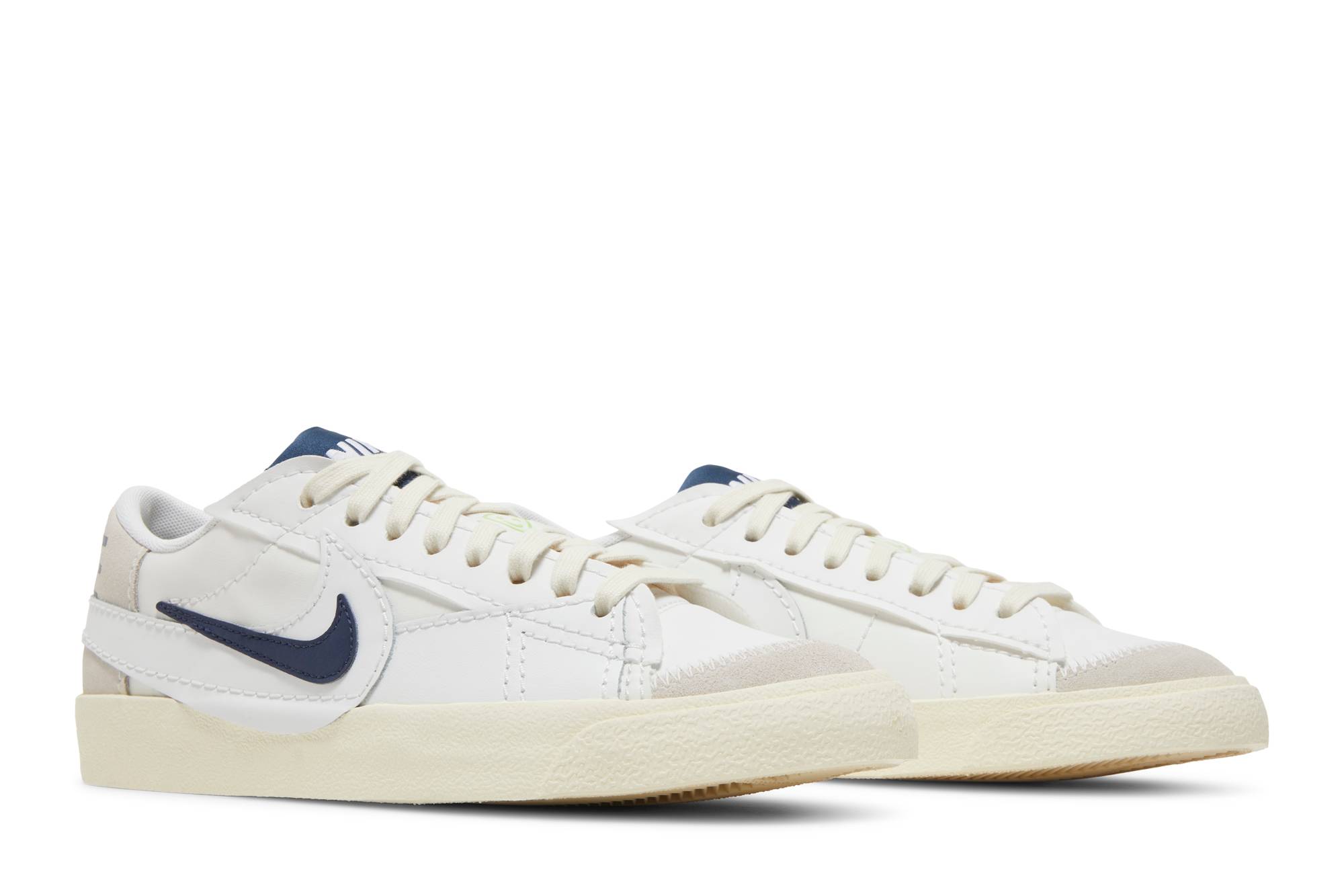 navy nike blazer low