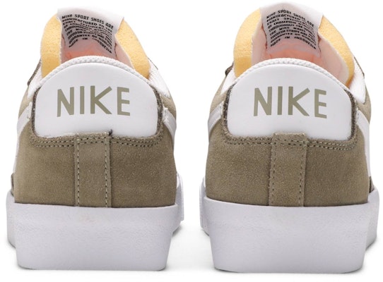Nike Blazer Low '77 'Medium Khaki' Lelaki Perempuan Sneakers Kasual. DA7254-200 Details for Nike Blazer Low '77 'Medium Khaki' Lelaki Perempuan Sneakers Kasual. DA7254-200