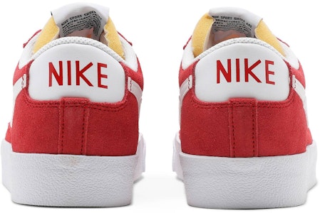 Nike Blazer Low '77 'Merah Universitas' DA7254-600 Details for Nike Blazer Low '77 'Merah Universitas' DA7254-600
